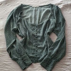 Floral Abercrombie & Fitch Blouse